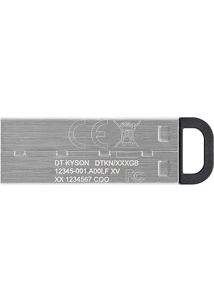Datatraveler Kyson 256GB USB Flash Bellek , DTKN/256GB, 200MB/S - 60MB/S Okuma-Yazma, Metal Kasalı modelleri