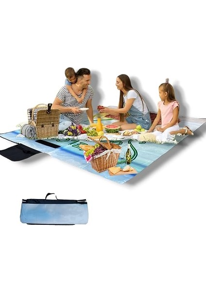 Plaj Havlusu, Piknik Örtüsü, Plaj Matı, Çantalı Plaj Hasırı,kamp Battaniyesi, Kamp Matı, Katlanabilir, Hafif, Su Geçirmez, Kum Geçirmez (Hindistan Cevizi) fırsatları