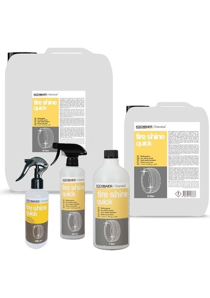 Lastik Parlatıcı ve Koruyucu Cilası (1 Litre)