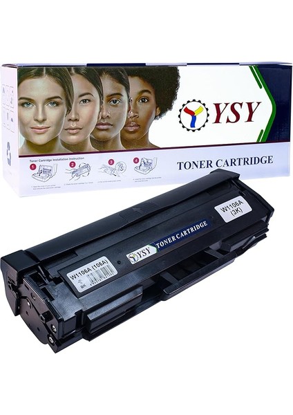 106A 107, MFP135, MFP137, MFP138 Yüksek Kapasiteli Muadil Toner (Çipli) (3k)