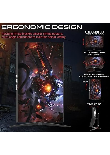 Call Of Duty 27" Fhd 180Hz, 0,5ms, Pivot, Fast Ips, Hdr Ready, HDMI 2.1, Ps5 Uyumlu Siyah Oyuncu Monitörü indirimleri