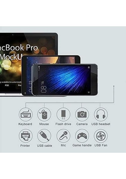 4940 Micro USB To USB Klavye Mouse Flash Çevirici Dönüştürücü Adaptör fırsatları