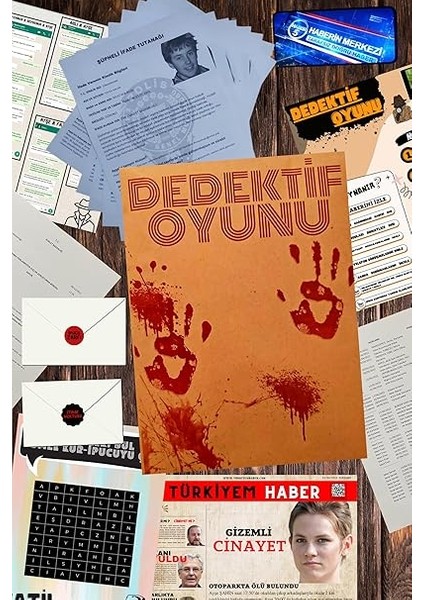 Story Dedektif Oyunu-Cinayet Oyunu-Çözülemeyen Davalar-Cinayet Çözme-Suçluyu Bulma-Kutu Oyunu-Katili Bulma (Ayaz ve Ayşe Vakaları) modelleri