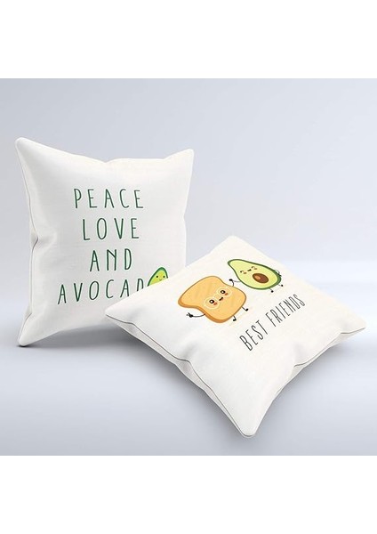 Arkadaşa Hediye Dekoratif Avokado Yastık modelleri