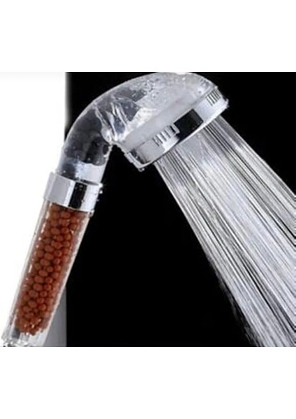 Taşlı Boncuklu Su Tasarruflu Kireç Önleyici Duş Başlığı