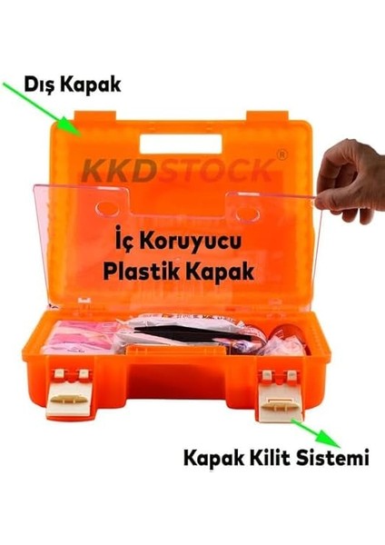 Yardım Çantası, Ecza Dolabı, Iş Yeri Tipi Duvara Monte Ilk Yardım Seti, Acil Müdahale Çantası fırsatları