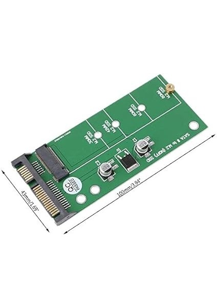 4233 M.2 Ngff SSD To 2.5 Sata 3 Çevirici Dönüştürücü Adaptör modelleri