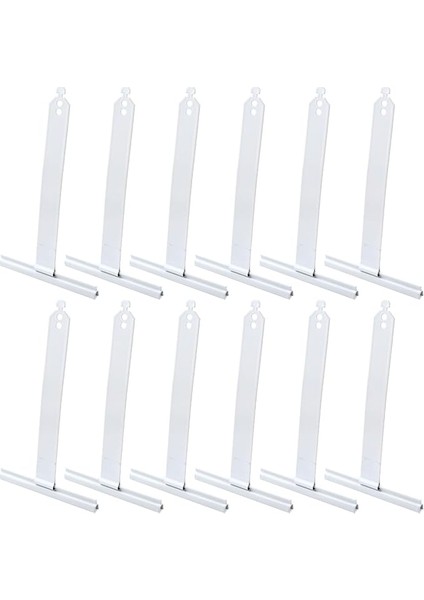 12 Adet Panjur, Asma Yayı, Rulo Kapı, Yaylı Kanca, Panjur, Sabitleme Aksesuarı, Yedek Parça, Çelik Yay, Plastik Kaplamalı, Kırlangıç Kuyruklu Yay