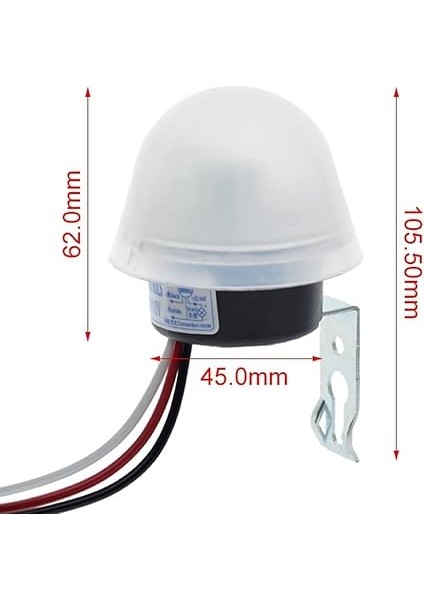 Fotosel Modül Dc 12V Su Geçirmez Sokak Bahçe Park Lambası LED Aydınlatma Işık Kontollü Röle Otomatik Kontrol Kartı Gece Gündüz Anahtar modelleri