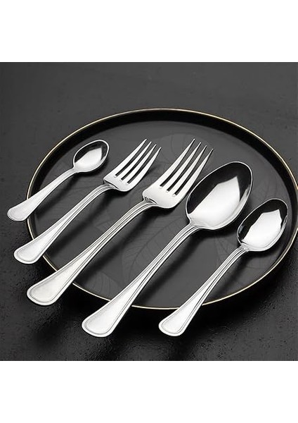 Etna Lizbon 60 Parça 12 Kişilik Çatal Kaşık Seti - Paslanmaz Çelik Çatal Kaşık Seti fiyatları