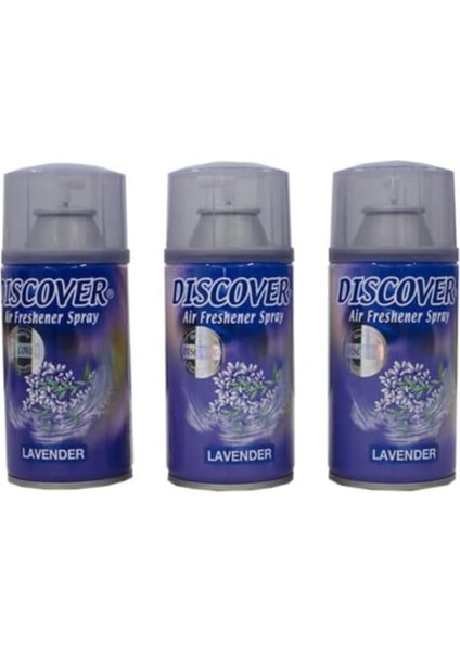 Card Lavander Oda Kokusu 320MLX3ADET Makinaya Uyumlu Sprey