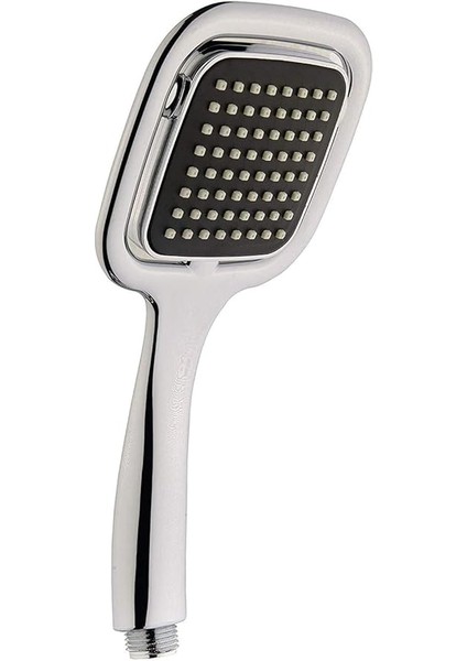 Home Kare Duş Başlığı, El Duşu Şık Tasarımlı Kare Krom,yüksek Tazyikli Banyo Fıskiyesi modelleri