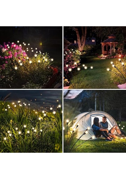 Noel Güneş Işığı Dış Mekan Dekorasyonu, Su Geçirmez Noel Dış Mekan Işıkları Avlu, Veranda, Bahçe ve Ön Sundurma Için Dekorasyon, 20 LED Rüzgarla Salıncak (2 Paket, Sıcak Beyaz) modelleri