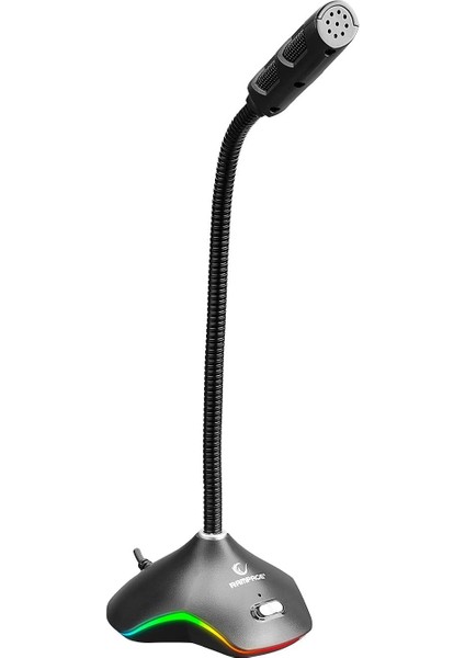 Rmx-M7 Python Siyah/kırmızı Pc 3,5m Ps4-Xbox-Mobile Esnek Sağlam Gaming Oyuncu Mikrofon