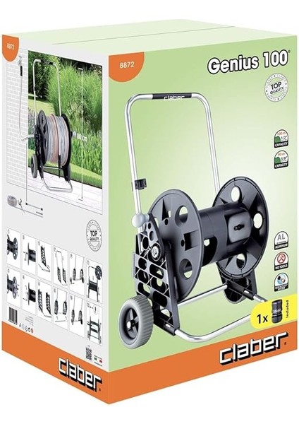 8872 Genıus 100 Tekerlekli Hortum Arabası fiyatları