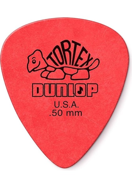 Dunlop 418R.50 Tortex 1 Adet Standard Pena (0,50 Mm)