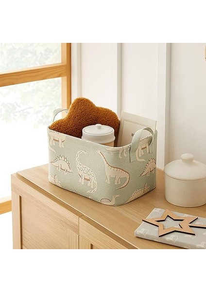 Home Textile Çocuk Odası Dinozor Sepet 30 x 21 x 18 cm indirimleri