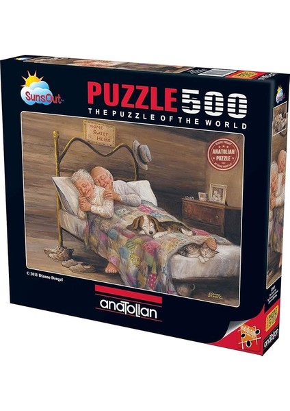 Puzzle - Ev Gibisi Yok / 500 Parça, #3541