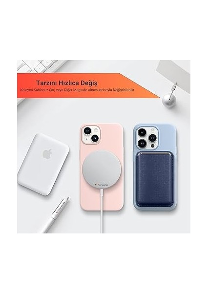 Yüksek Manyetikli Kartlık Magsafe Uyumlu Deri Cüzdan, iPhone 15 14 13 12 Pro/pro Max/plus Mag Safe Kılıf Case Uyumlu, iphone Arkası Için Manyetik Kartlık 15/14/13/12 Seri (Lacivert) fırsatları