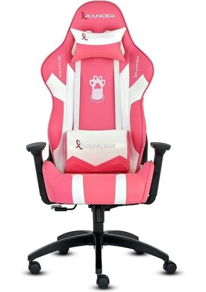 Cross Serisi Profesyonel Oyuncu Koltuğu, Ergonomik Tasarım, 180 Derece Ayarlanabilir Sırt Açısı, Kaliteli Sünger, 130KG Taşıma Kapasiteli Oyuncu Sandalyesi (Pembe) modelleri