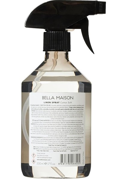 Maıson Cotton Soft Düz Plastik Kumaş Spreyi, Kahverengi, 500ML fiyatları