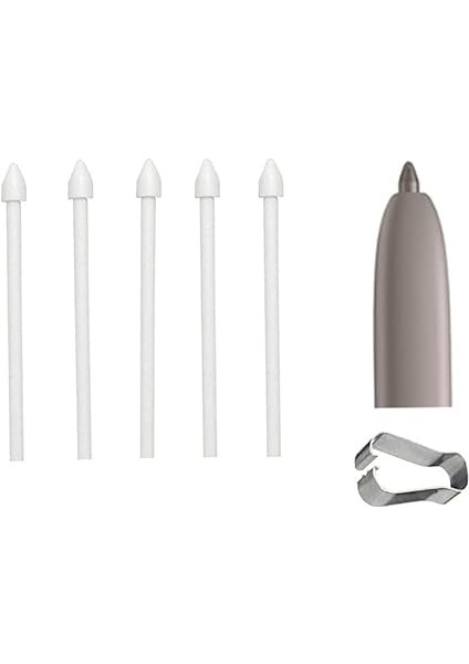 Kalem S Pen Samsung Galaxy S24 Ultra Pen S Pen Touch Pen Için 5 Adet Yedek Kalem Ucu (Gri) indirimleri