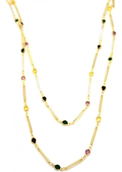 Ieg Taşlı Kolye - Altın fiyatları