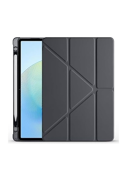 Pad X8A 11INÇ ile Uyumlu Kılıf Kalem Bölmeli Trifolding Case Siyah fiyatları