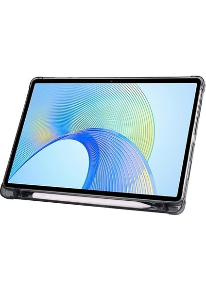 Pad X8A 11INÇ ile Uyumlu Kılıf Kalem Bölmeli Trifolding Case Siyah indirimleri