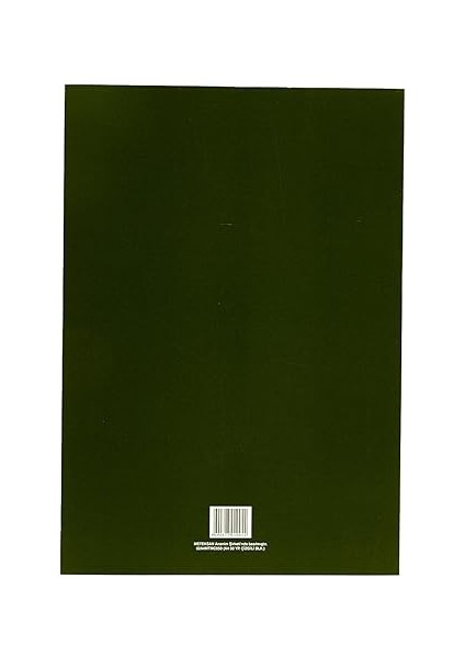 A4 Çizgili Klasik Bloknot, 50 Yaprak, Not Defteri, Karton Kapak, Yeşil fiyatları