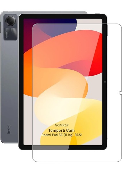 Xiaomi Redmi Pad Se 11 Inç Uyumlu Temperli Ekran Koruyucu Kırılmaz Cam 2022
