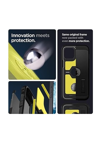 iPhone 12 Pro Max Kılıf Tough Armor Black - ACS01626 fırsatları