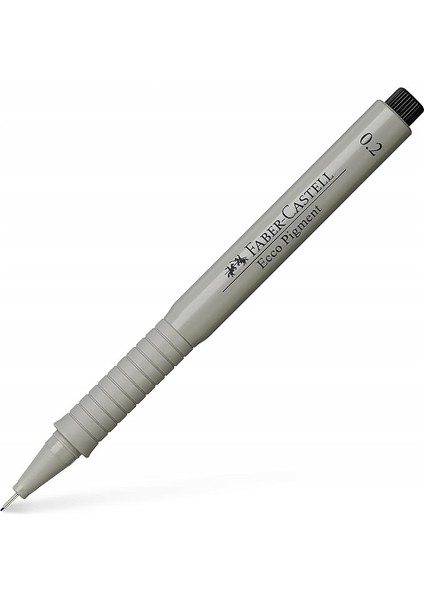 Ecco Pigment Teknik Çizim Kalemi, 0.2 mm Uç, Işık ve Su Geçirmez Mürekkep, Cetvel ve Şablon Uyumlu