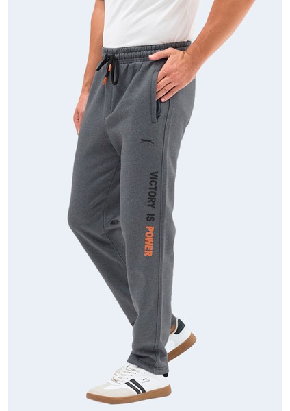 Naum I Erkek Cepli Gri Eşofman Altı