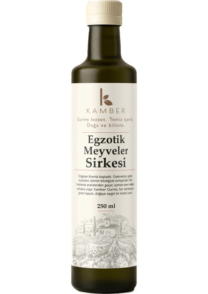 Egzotik Meyveler Sirkesi - 250 ml
