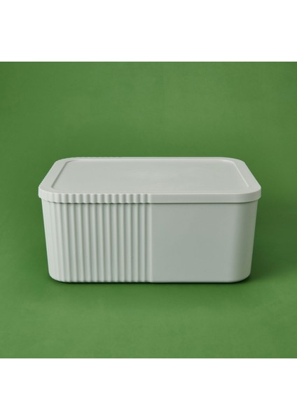 Kapaklı Büyük Boy Kutu - Gri - 12 Lt fiyatları