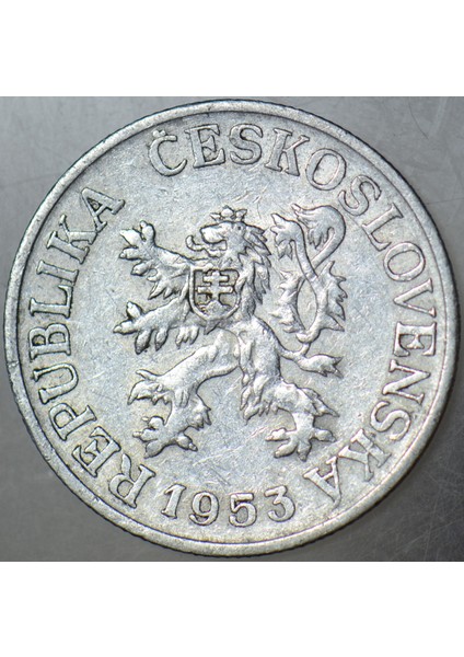 Çekoslovakya 25 Haleru 1954. Nadir. Katalog Değeri 35 Dolar. modelleri