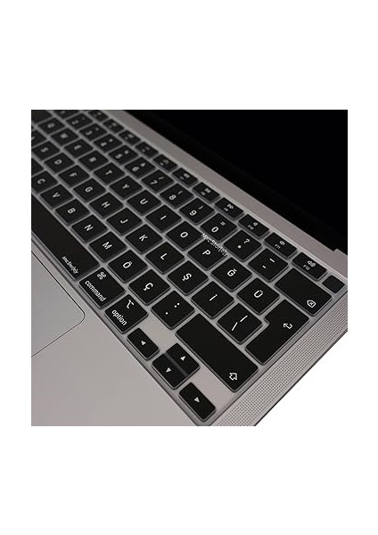 Macbook Air M1 13INÇ Klavye Koruyucu Türkçe Q A2179 A2337 ile Uyumlu Siyah fırsatları