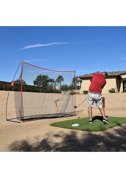 Golf Practice Hitting Net - Choose Between Huge 10' x 7' Or 7' x 7' Nets -Personal Driving Range For Indoor Or Outdoor Use - Designed By Golfers For Golfers indirimleri