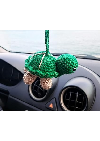 Yapımı Kaplumbağa, Sevimli Araba Aksesuarları, Oto Dikiz Aynası Süsü, Hediyelik. indirimleri