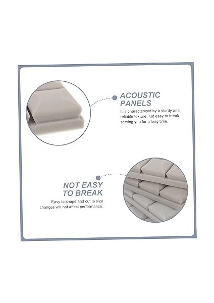 4 Duvarlar Için Gürültü Azaltıcı Ses Panelleri Akustik Paneller Kendinden Yapışkanlı Akustik Stüdyo Panelleri Meydan Ses Yalıtım Matı Köpük fiyatları