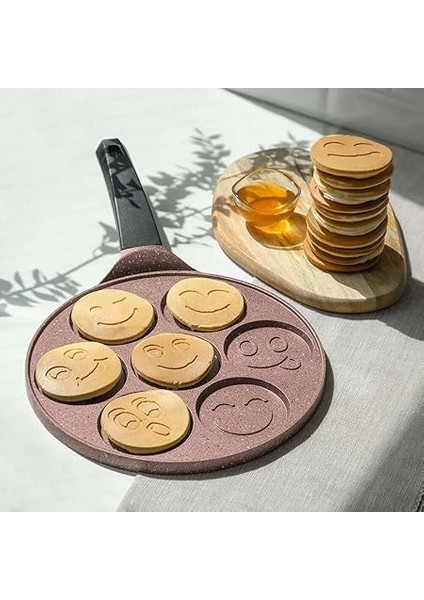 Rose Gold Alüminyum Döküm 27 cm Krep Tavası fırsatları