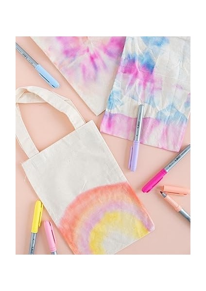 Intensity Marking Colour Permanent Kalıcı Markör, 12'li Blister, 12 Canlı Renk, Kapağı 1 Ay Açık Kalsa Da Kurumayan Mürekkep indirimleri