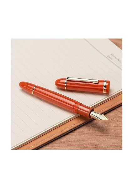 Gönder Jinhao X159 Dolma Kalem (Turuncu Altın, Medium Uç) indirimleri