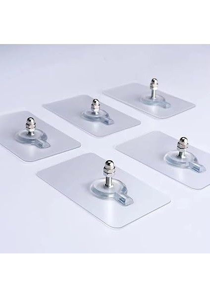 Lua Ultra Güçlü Vantuzlu Askı 5 Adet, Banyo Mutfak Raf Fotoğraf Çerçeve Askısı, Vantuzlu Çivi fiyatları