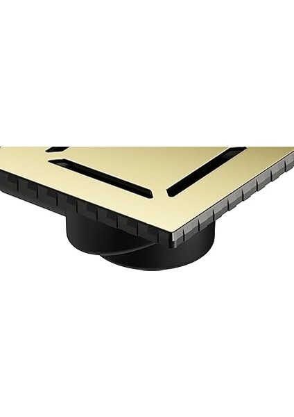 V-Flow Kare 5606975 Duş Kanalı Yandan Çıkışlı Dk 100 Kapak Parlak Altın modelleri