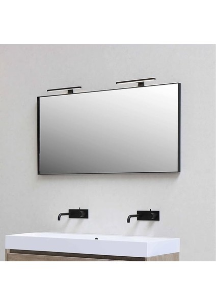 Meriç Dekoratif LED Banyo Aplik 30CM Siyah (3000K Gün Işığı, 30 Cm) indirimleri