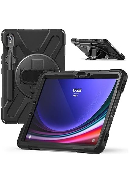 Galaxy Tab S10 Fe 10.9 Inç Tablet Kılıfı, Defender Tank Zırh, Silikon Standlı ve Askılı fiyatları