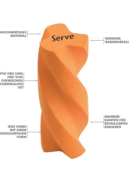 Burgo Silgi Pastel 6li Pet modelleri