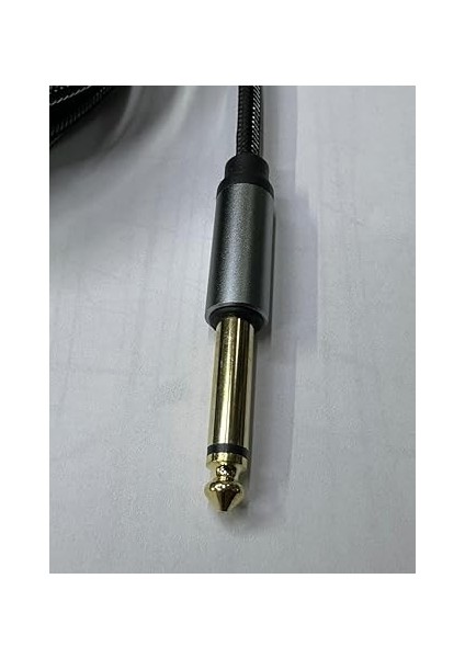 Metre 6.3 mm Mono Amfi Kablosu 5 Metre 6.3 mm To 6.3 mm Kablo fırsatları